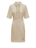 Triple Nine - Travel Jurk Mara Beige - 51826 Jurk - Est Voilà