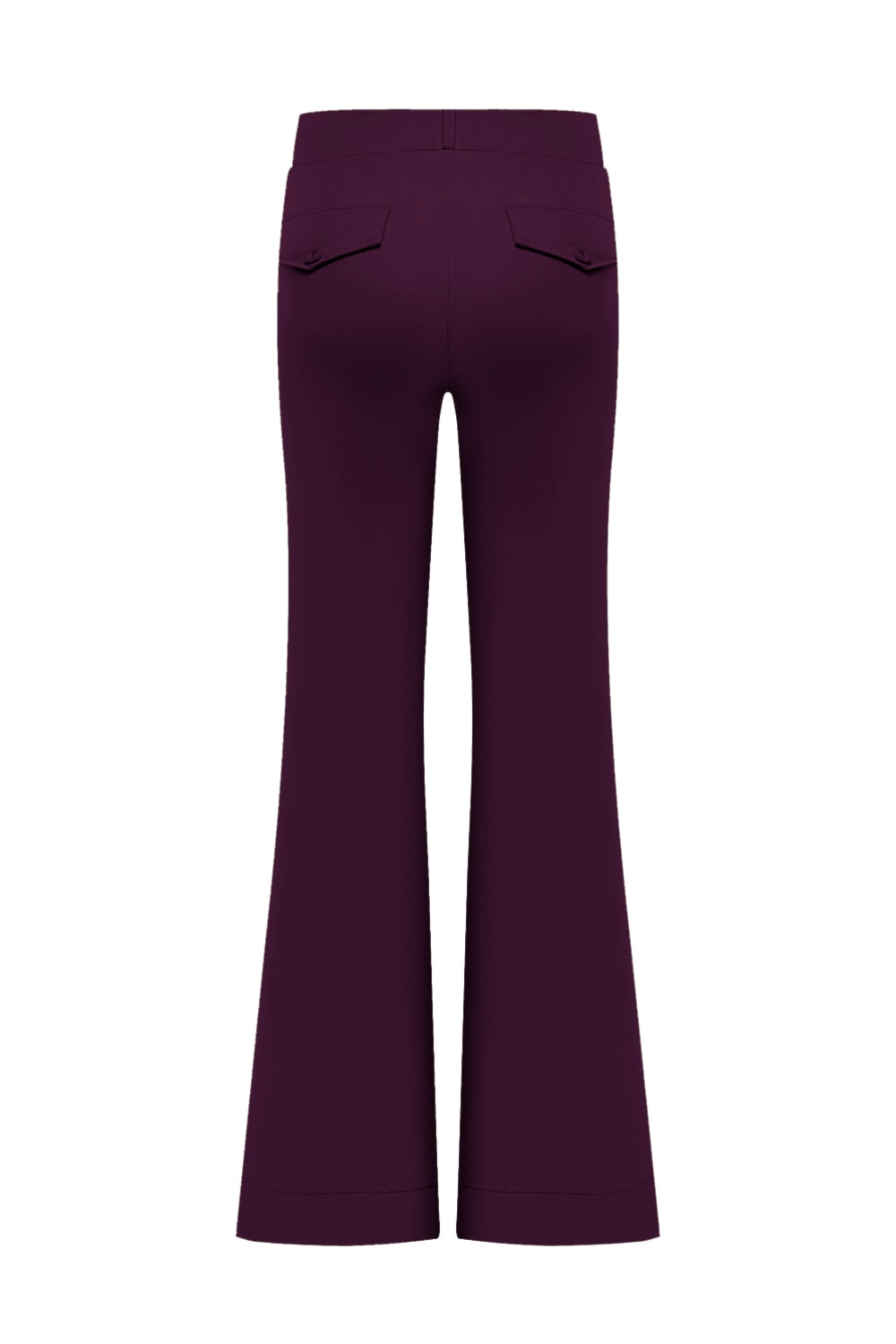 Travel Broek Fleur Aubergine - 2301 - Est Voilà