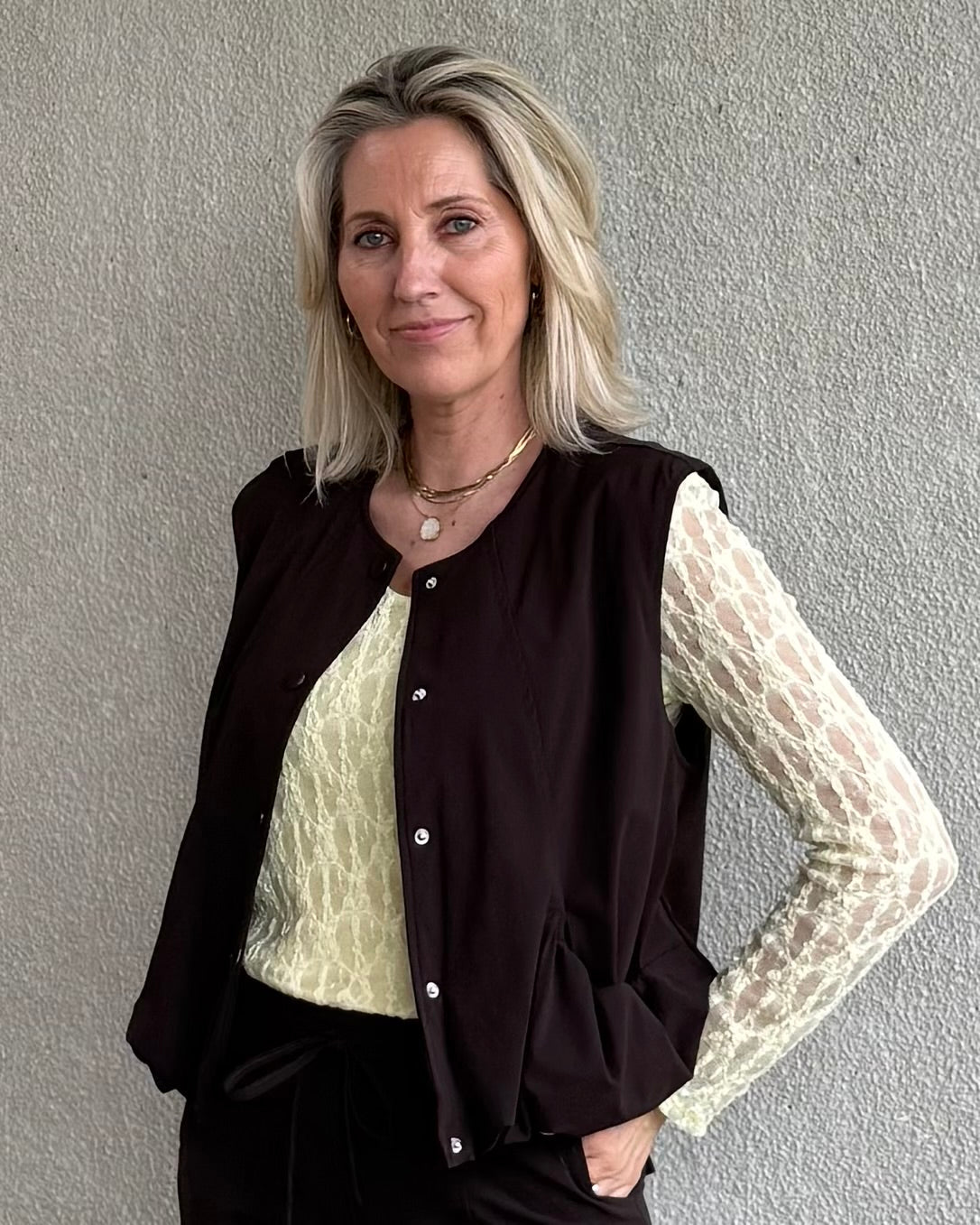 Triple Nine - Bodywarmer Bo Donkerbruin - 92428 Jas - Est Voilà