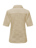 Triple Nine - Travel Top Merel Beige - 6948 top - Est Voilà