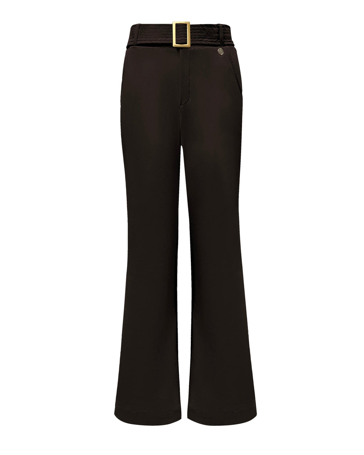 Triple Nine - Travel Broek Joy Donkerbruin - 3002 - Peet kleding
