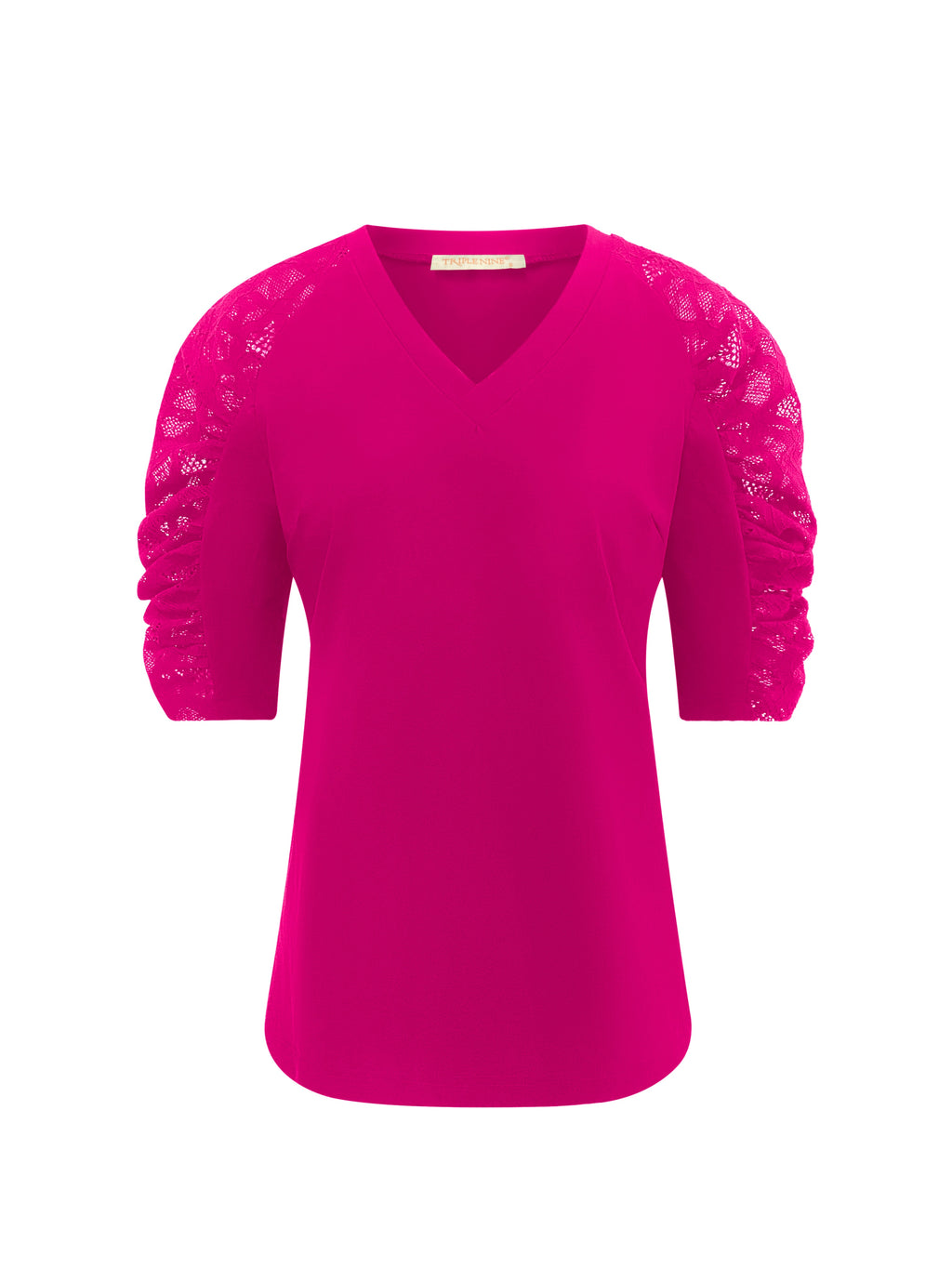 Triple Nine - Travel Top Ruth Fuchsia - 6949 top - Est Voilà