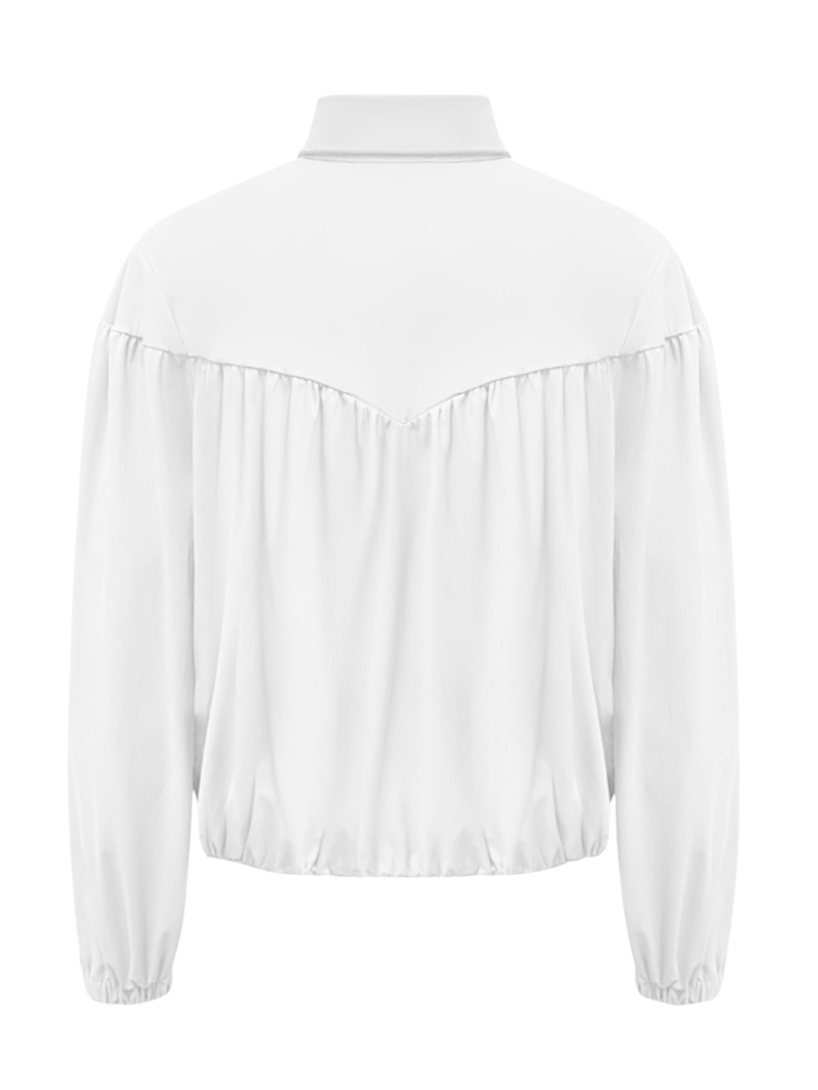 Triple Nine - Travel Blouse Sasha Wit - 5951 Blouse - Est Voilà