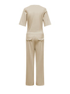 Triple Nine - Travel Jumpsuit Mila Beige - 51908 Jumpsuit - Est Voilà