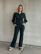 Travel Jacket Milly Groen - 3905 Blazer - Est Voilà