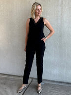 Triple Nine - Travel Top Marly Zwart - 6913 top - Est Voilà