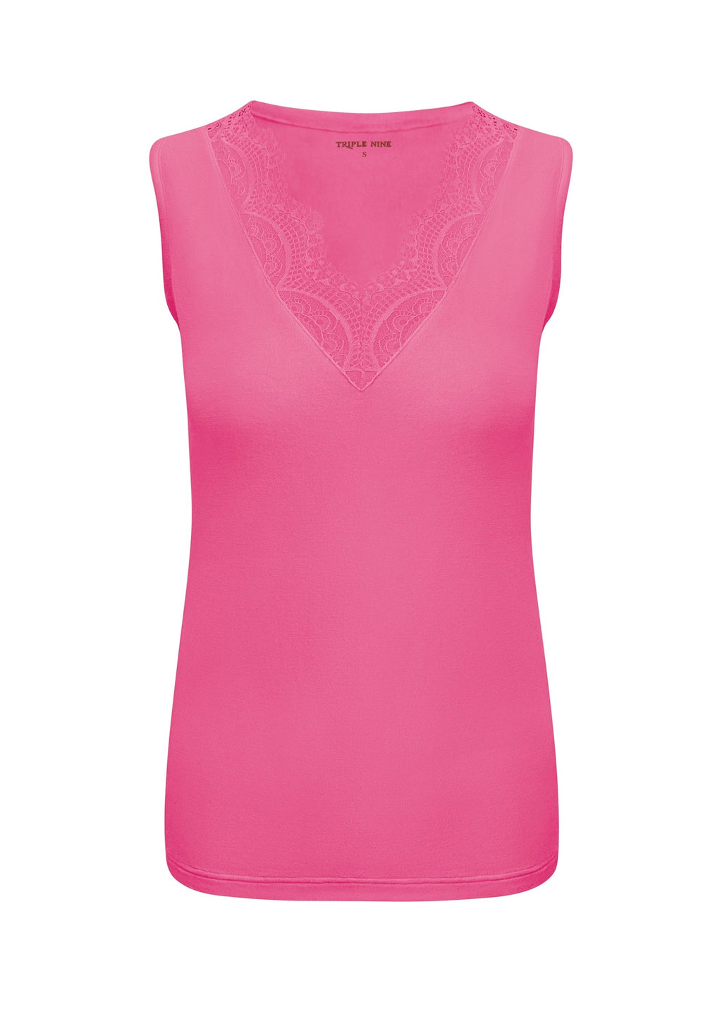Triple Nine - Cashmere Top Sisi Fuchsia - 9005 Top - Est Voilà