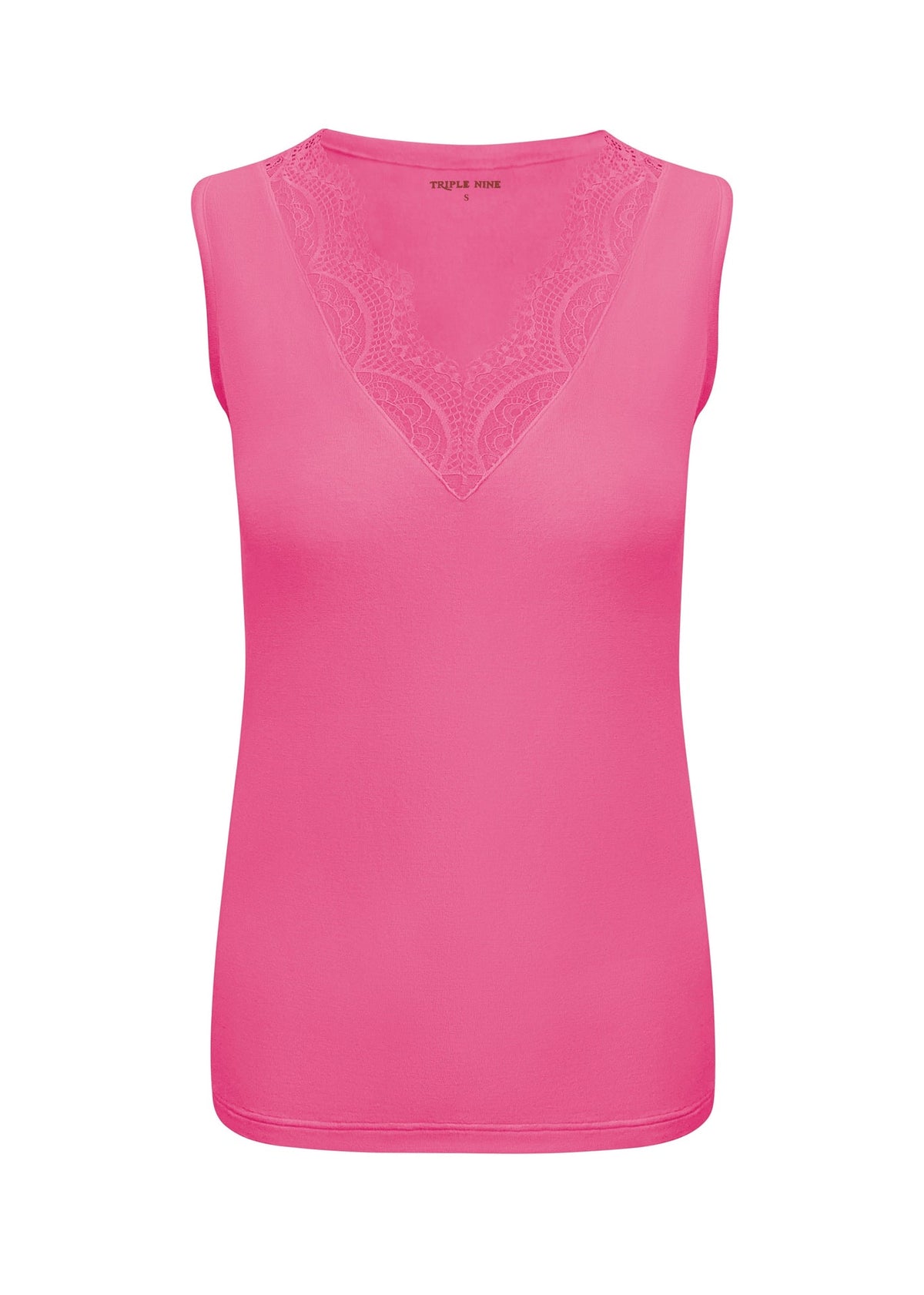 Triple Nine - Cashmere Top Sisi Fuchsia - 9005 Top - Est Voilà