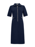 Triple Nine - Travel Jurk Celin Navy - 51808 Jurk - Est Voilà
