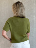 Triple Nine - Alpaca Top Levi Olijfgroen Trui - Est Voilà