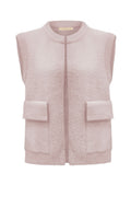 Fluffy Gilet Inky Lichtroze - 9001 Vest - Est Voilà