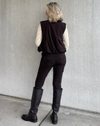 Triple Nine - Bodywarmer Bo Donkerbruin - 92428 Jas - Est Voilà