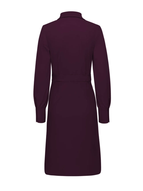 Triple Nine - Travel Jurk Melin Aubergine - 51810 Jurk - Est Voilà