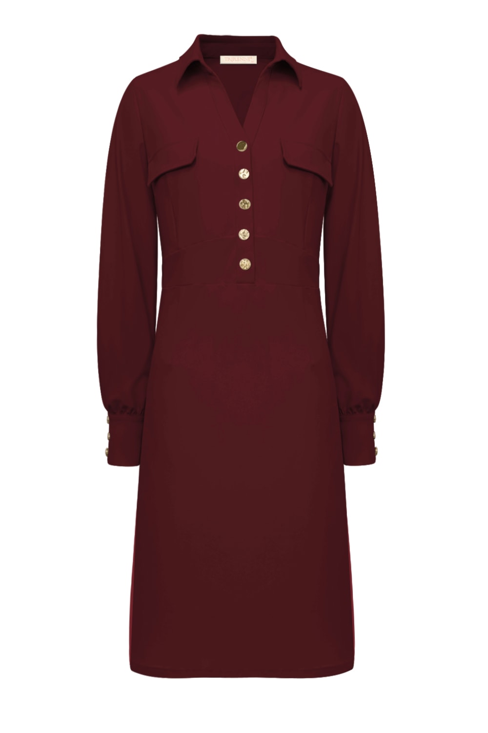 Triple Nine - Travel Jurk Melin Bordeaux - 51810