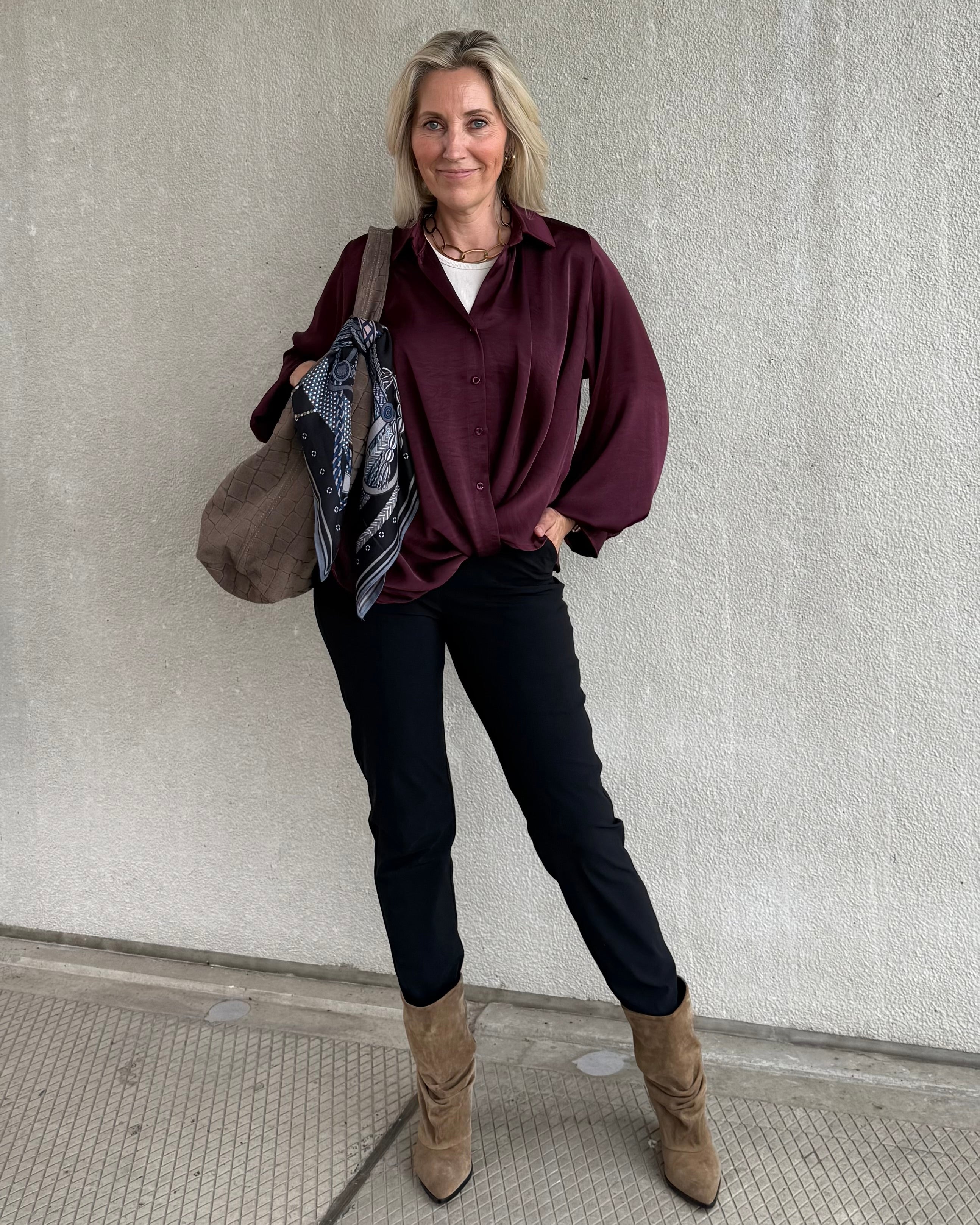 Est Voilà - Tas Croco Taupe