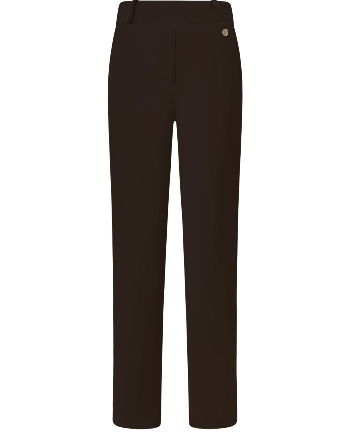 Triple Nine - Travel Broek Vera Donkerbruin - 2601 - Peet kleding