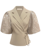 Triple Nine - Travel Blazer Léa Beige - 3910 Blazer - Est Voilà