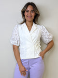 Triple Nine - Travel Blazer Luay Wit - 3909 blazer - Est Voilà