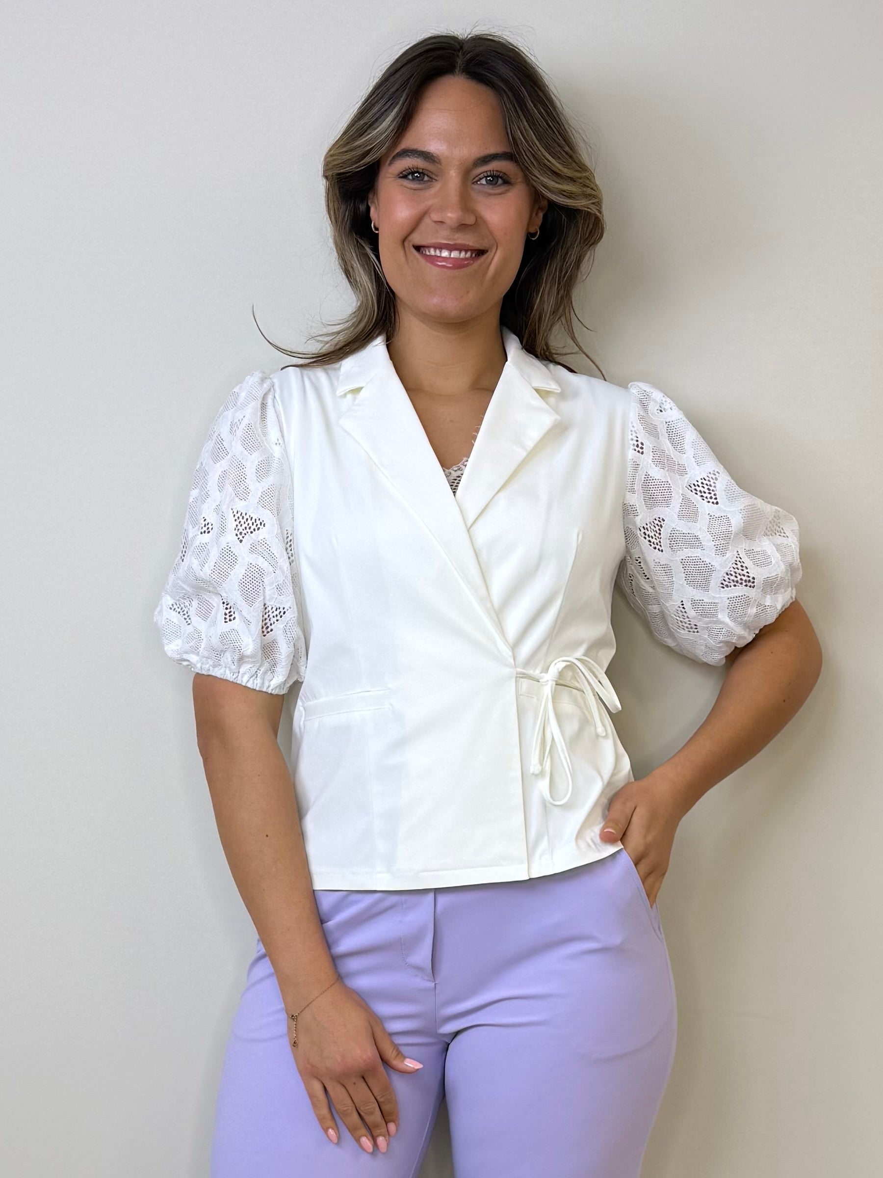 Triple Nine - Travel Blazer Luay Wit - 3909