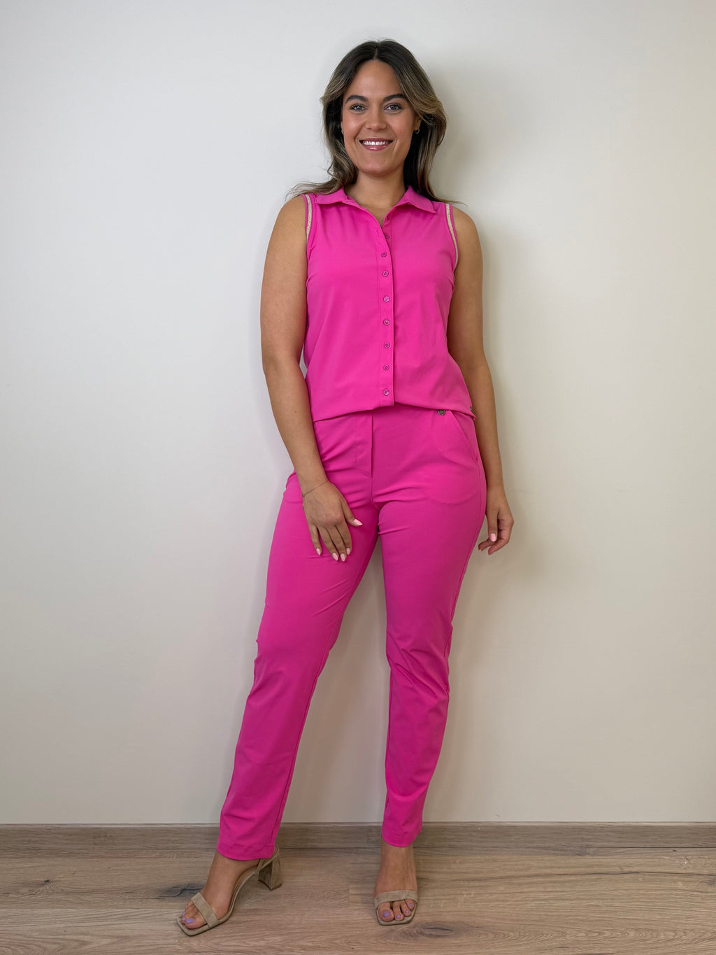 Triple Nine - Travel Blouse Jacky Fuchsia - 5902 Blouse - Est Voilà