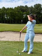 Triple Nine - Travel Broek Anna Lichtblauw - 2304 Broek - Est Voilà