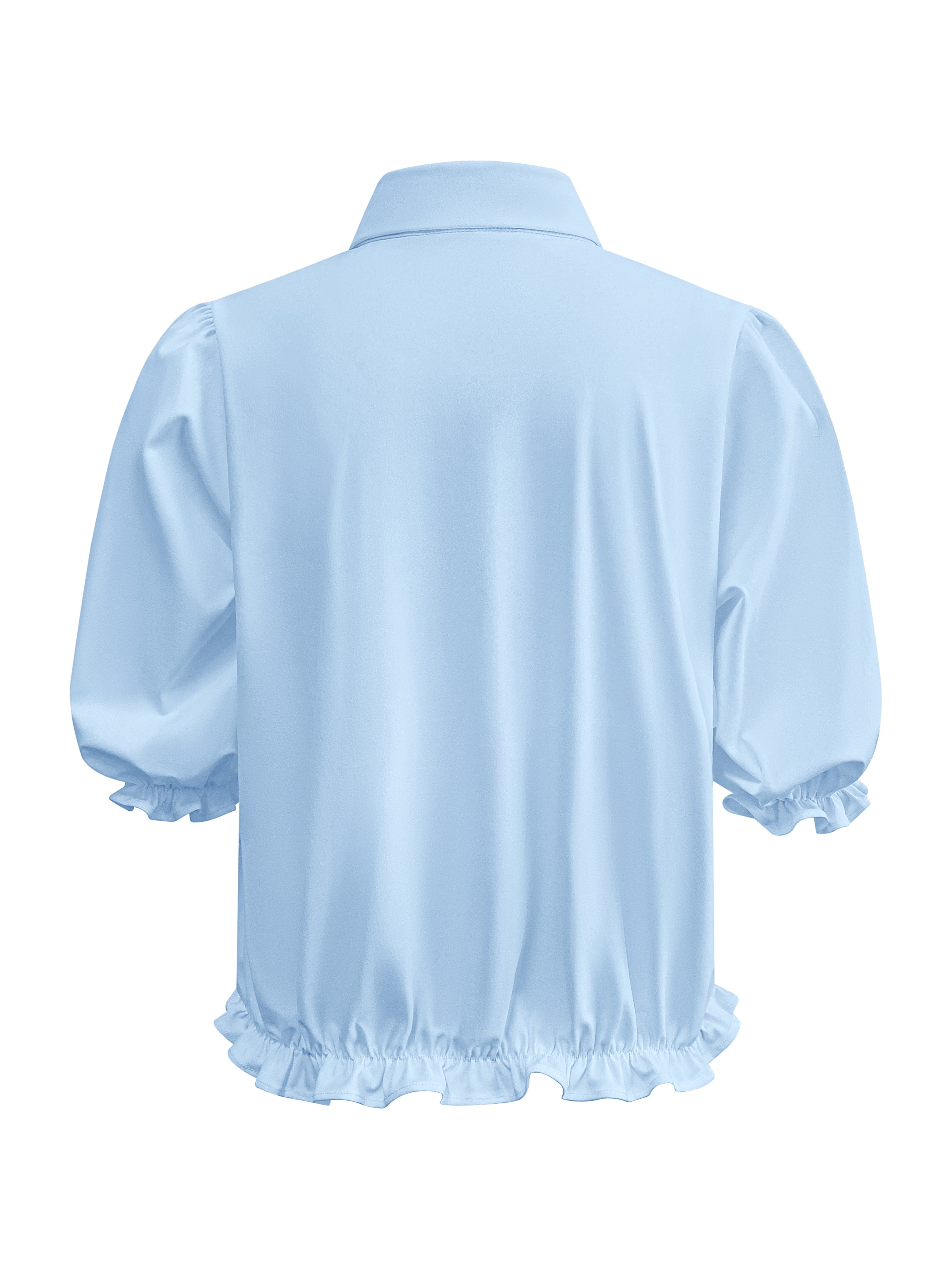 Triple Nine - Travel Blouse Dorée Lichtblauw - 5941 Blouse - Est Voilà