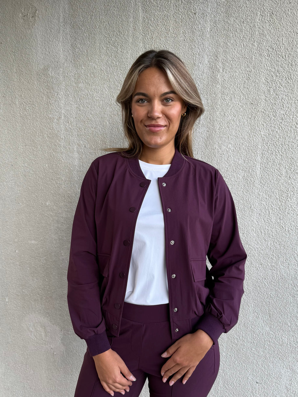 Triple Nine - Travel Bomber Kiki Aubergine - 91101