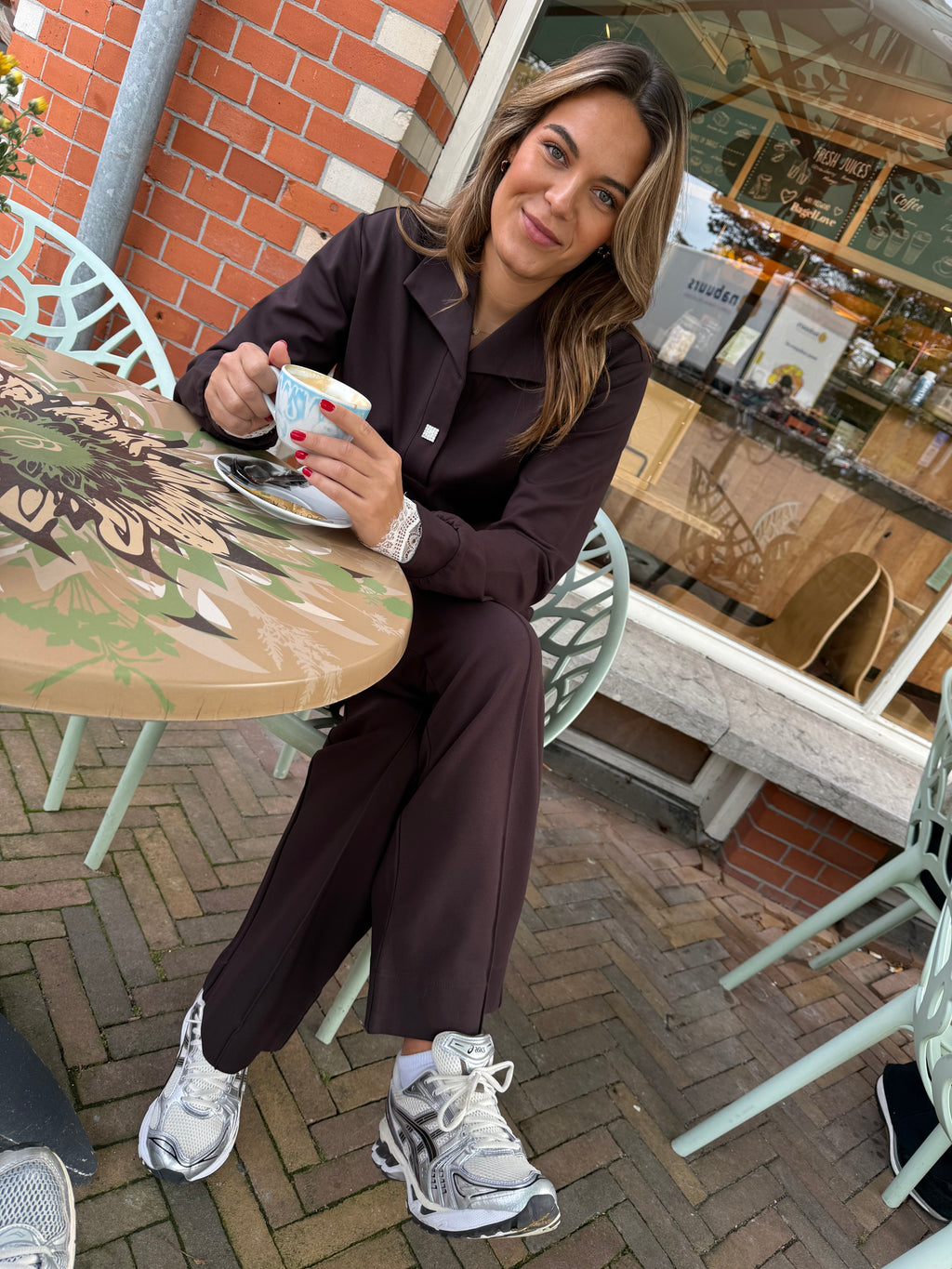 Triple Nine - Punto Top Viviane Donkerbruin - 6935