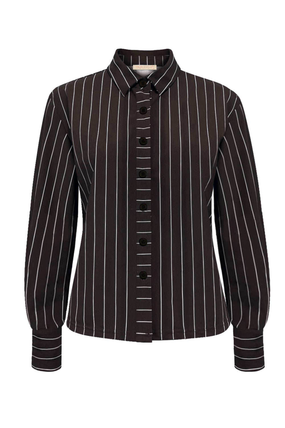 Travel Blouse Chalke Donkerbruin - 5921