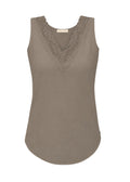 Triple Nine - Travel Top Marly Taupe - 6913