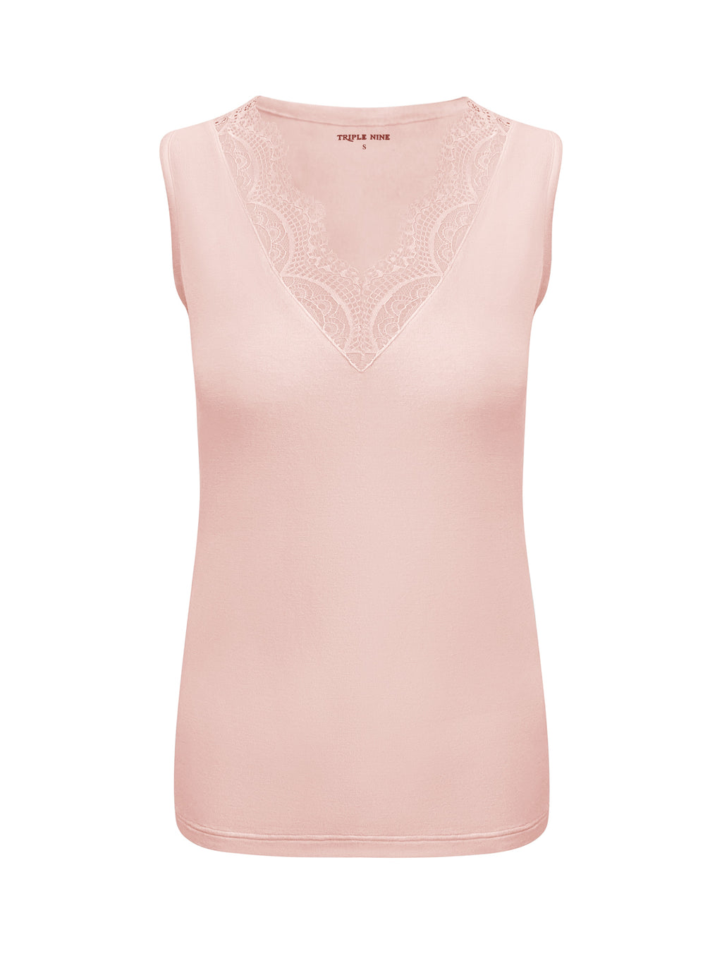 Triple Nine - Cashmere Top Sisi Poederroze - 9005 top - Est Voilà