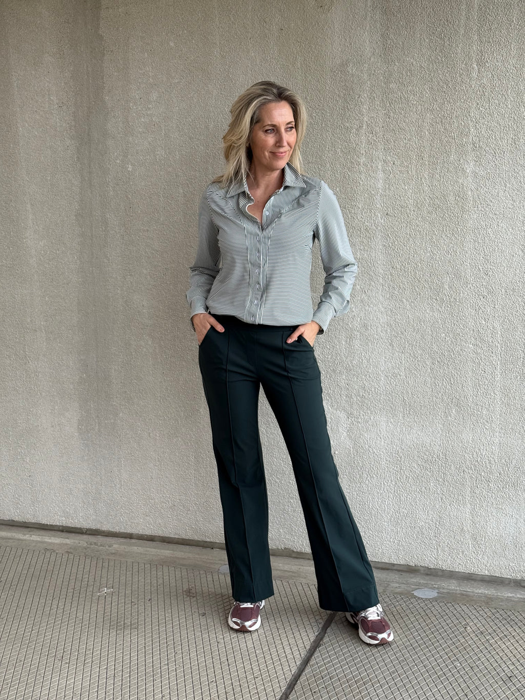 Travel Blouse Birgit Groen - 5922