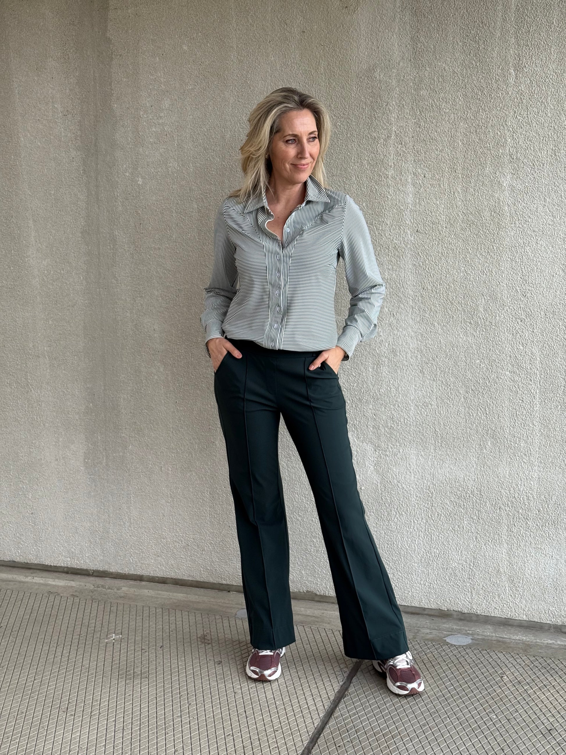 Travel Blouse Birgit Groen - 5922
