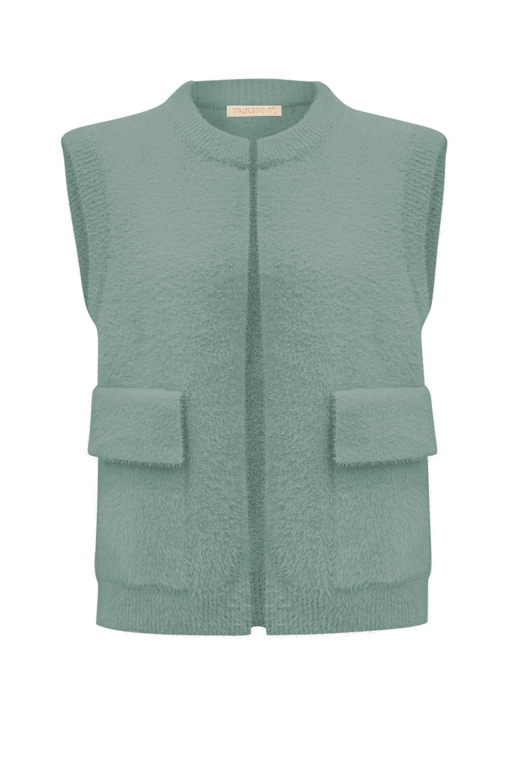 Fluffy Gilet Inky Salie Vest - Est Voilà