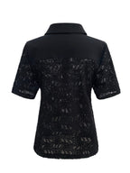 Triple Nine - Travel Top Merel Zwart - 6948 top - Est Voilà