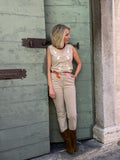 Triple Nine - Travel Blouse Isabelle Beige - 5938 Blouse - Est Voilà