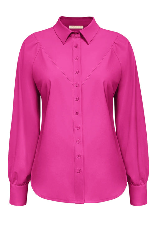 Triple Nine - Travel Blouse Moon Fuchsia - 5919 Blouse - Est Voilà