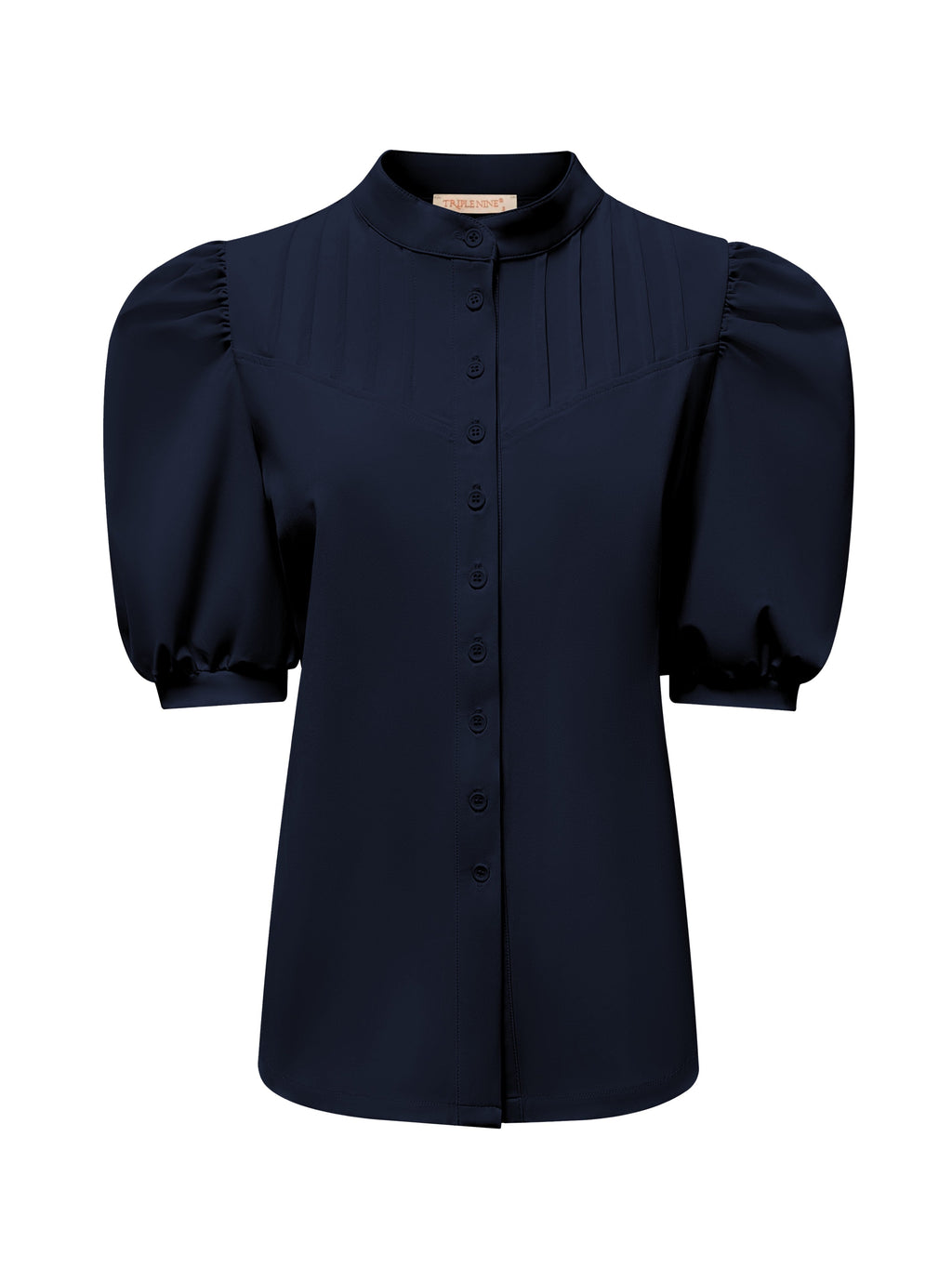 Triple Nine - Travel Blouse Emilie Navy - 5934 Blouse - Est Voilà