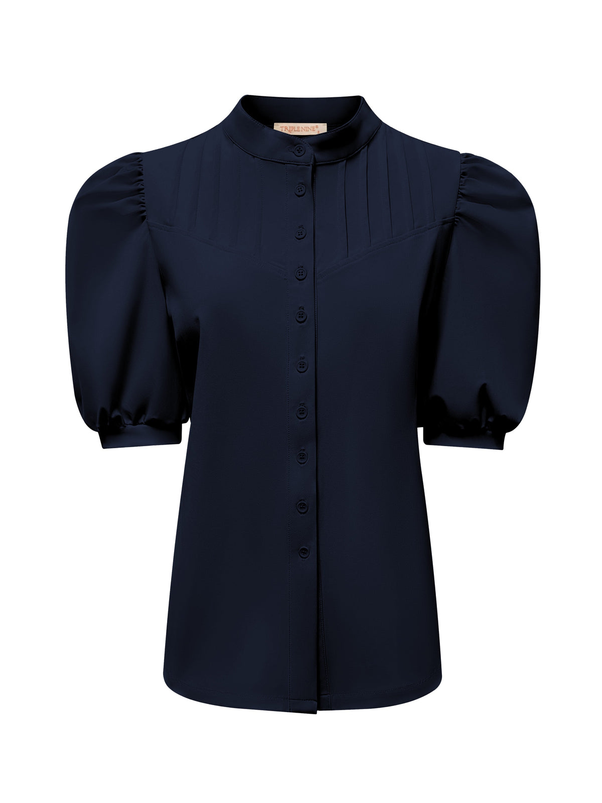 Triple Nine - Travel Blouse Emilie Navy - 5934 Blouse - Est Voilà