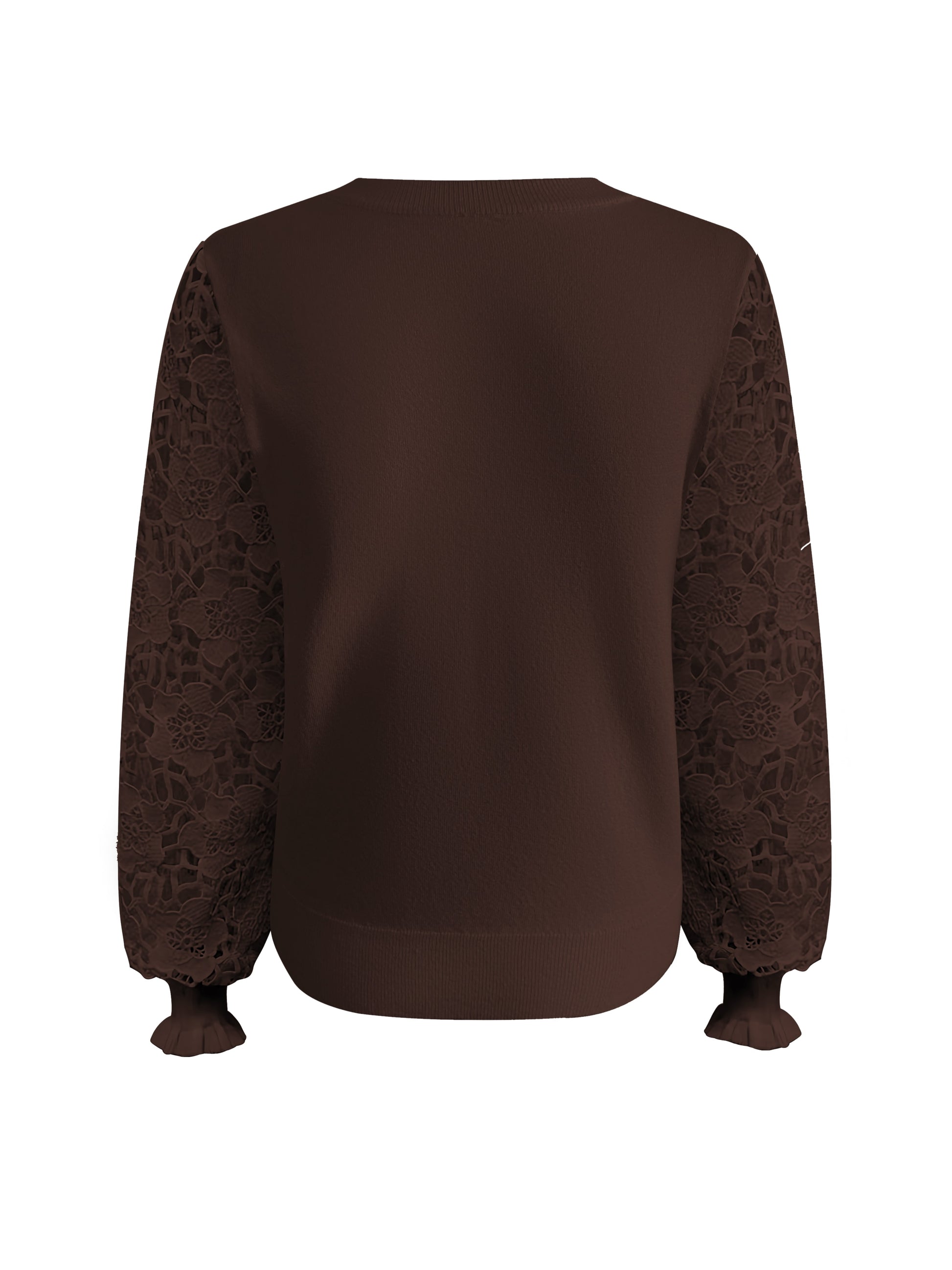 Triple Nine - Trui Louise Donkerbruin - 9006 trui - Est Voilà