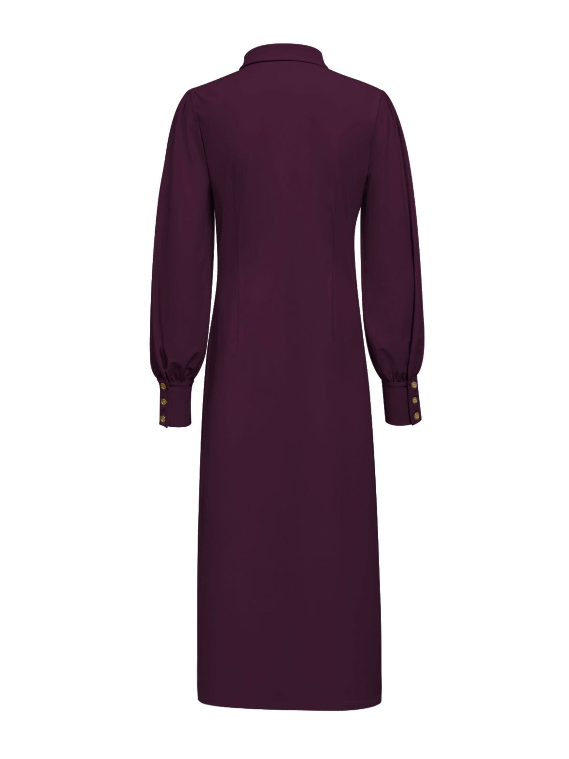 Travel Jurk Melinna Aubergine - 51814 Jurk - Est Voilà