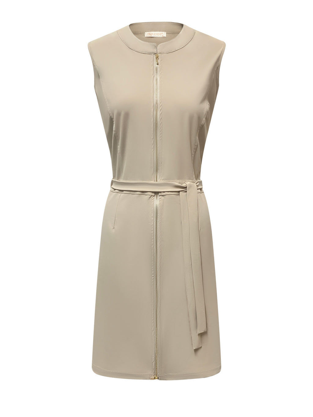 Triple Nine - Travel Jurk Florence Beige - 51819 Jurk - Est Voilà