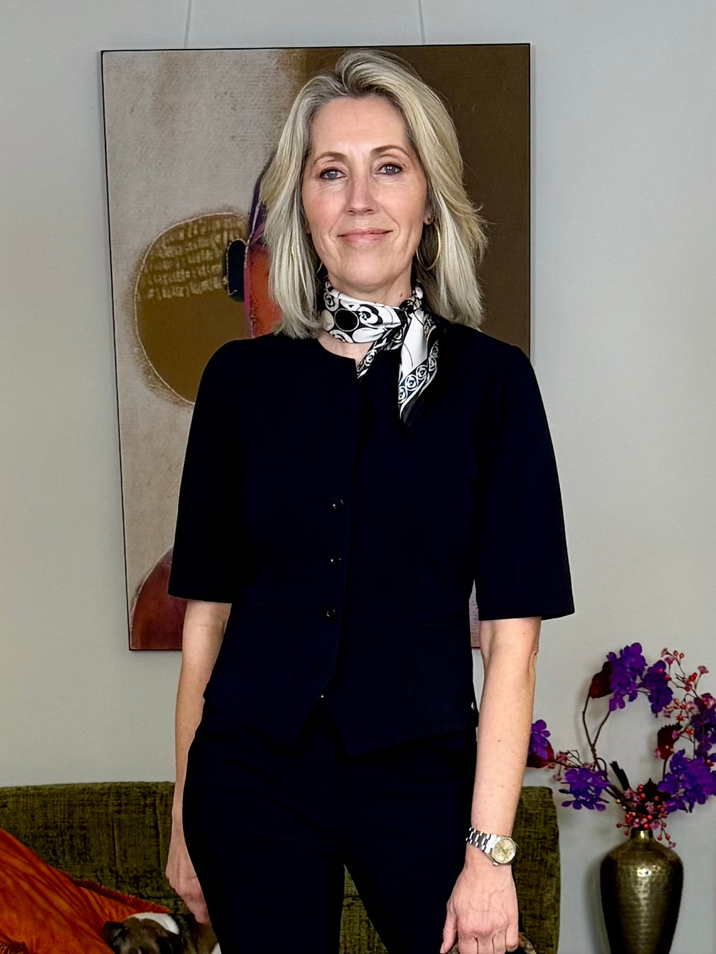 Triple Nine - Travel Blazer Lucie Zwart - 3912 Blazer - Est Voilà