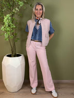 Triple Nine - Travel Broek Mirte Poederroze - 2701 Broek - Est Voilà