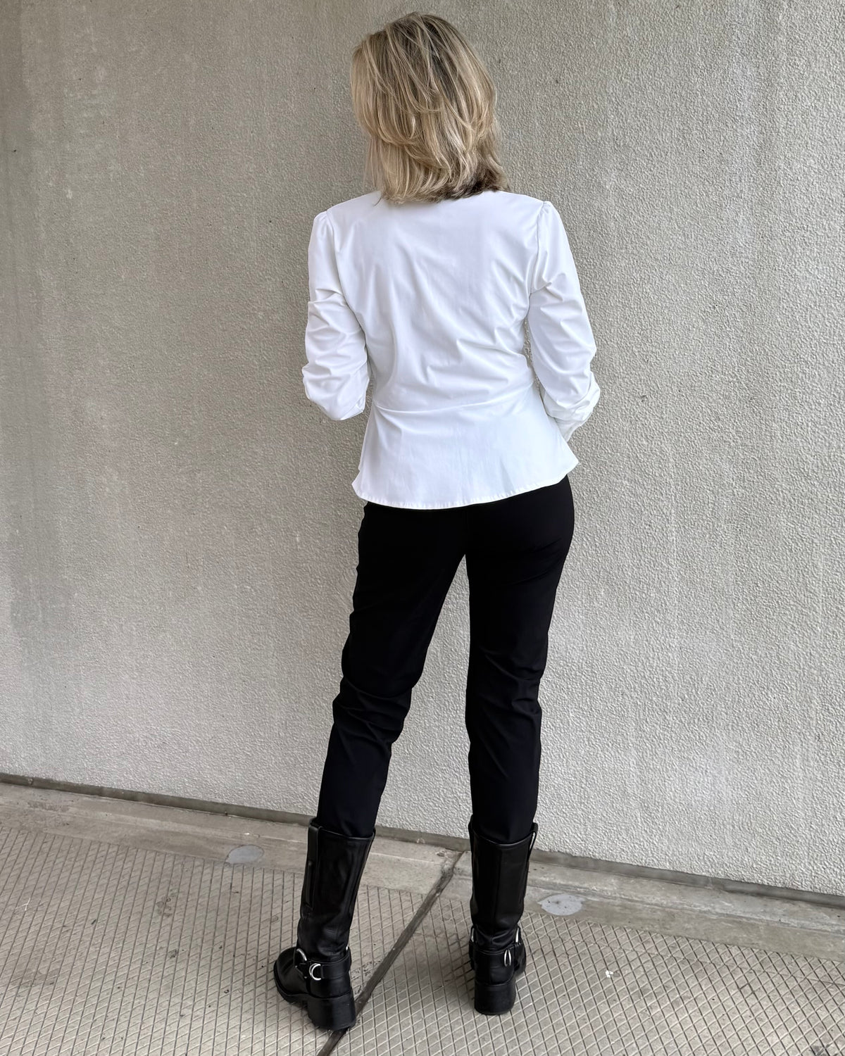 Triple Nine - Travel Blouse Simona Wit - 5950 Blouse - Est Voilà