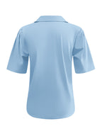 Triple Nine - Travel Blouse Camille Lichtblauw - 5931 Blouse - Est Voilà