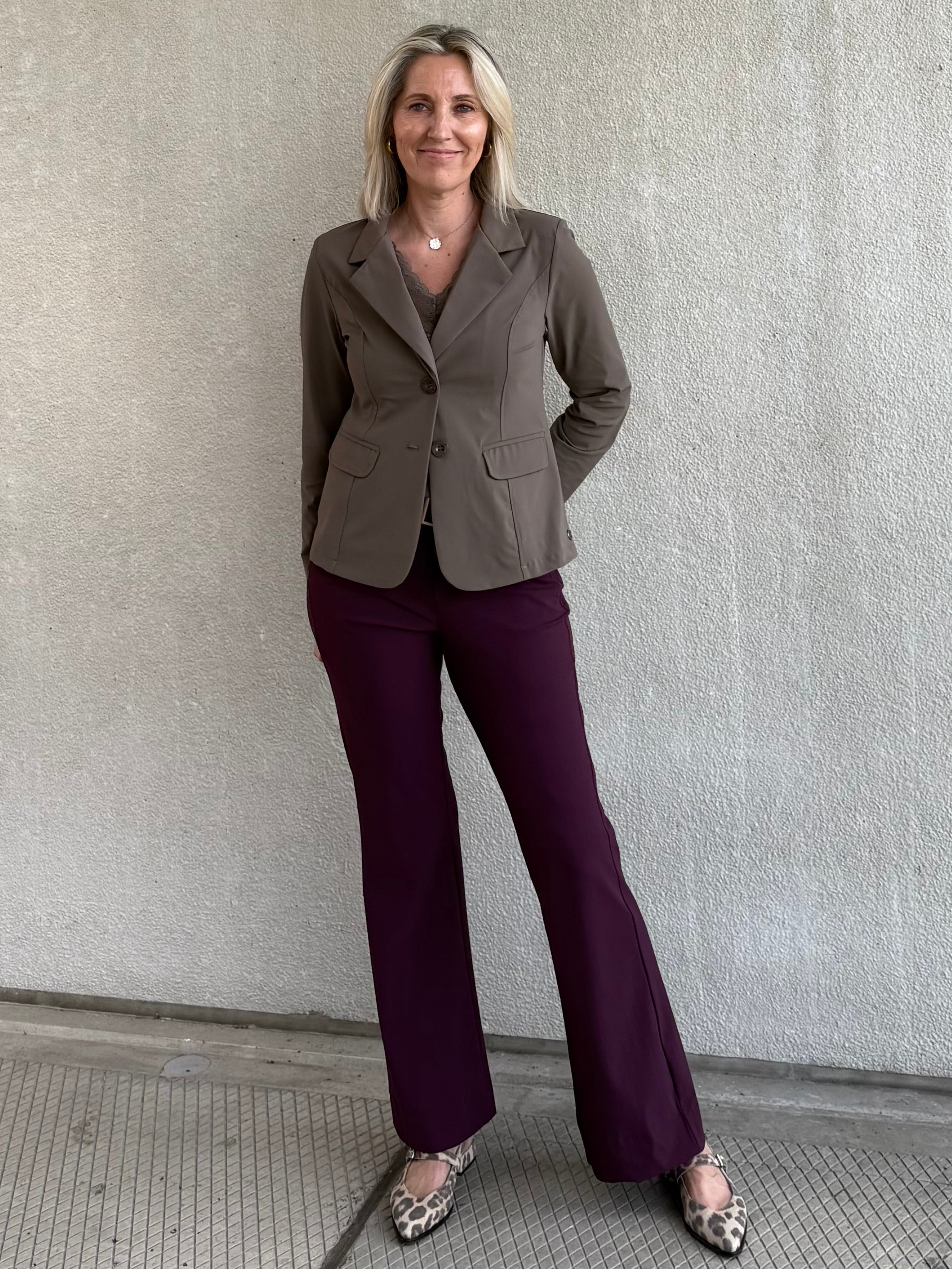 Triple Nine - Travel Blazer Francis Taupe - 3101 Blazer - Est Voilà