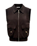 Triple Nine - Bodywarmer Joly Donkerbruin - 92420 jas - Est Voilà