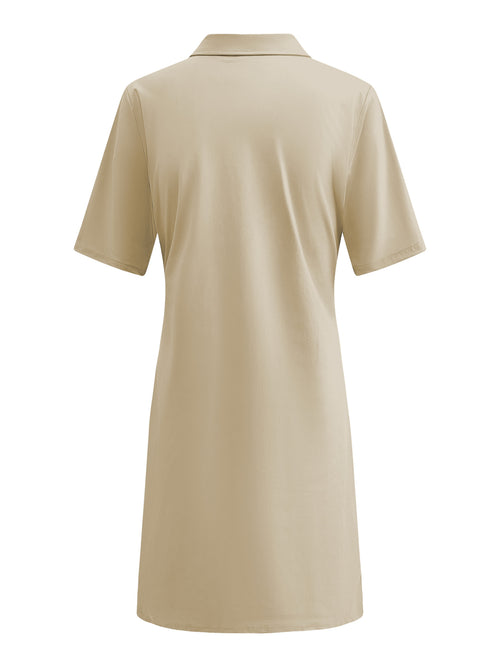 Triple Nine - Travel Jurk Rose Beige - 51824 Jurk - Est Voilà