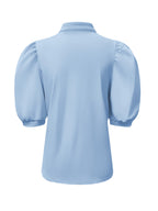 Triple Nine - Travel Blouse Emilie Lichtblauw - 5934 Blouse - Est Voilà